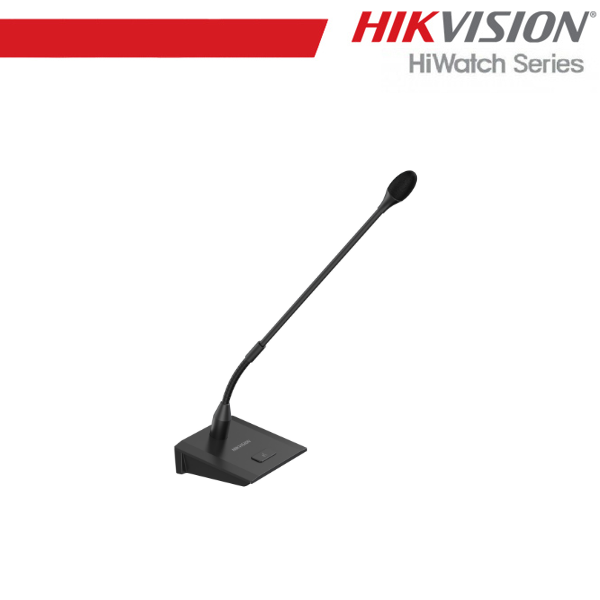 Hikvision Microfono Professionale a Collo d'Oca da Tavolo- DS-QAE0MG0G1