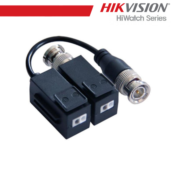 TRASMETTITORE PASSIVO HIKVISION HD-TVI SU CAVO CAT 5e DISTANZA TRASMISSIONE A COLORI 200MT CONF. 2PZ - DS-1H18S/E