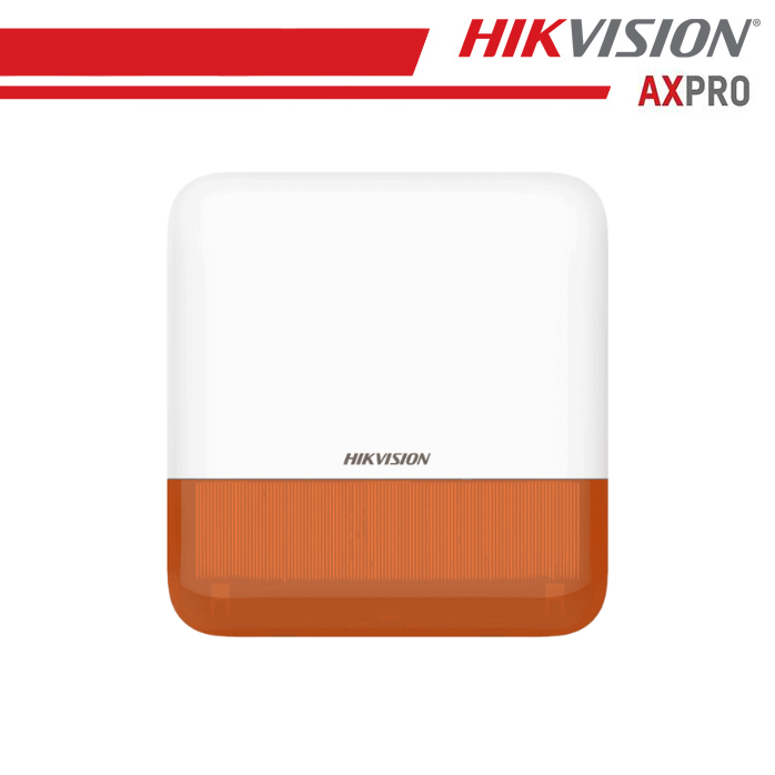 Hikvision Sirena da Esterno Wireless (Ambra) - DS-PS1-E-WE