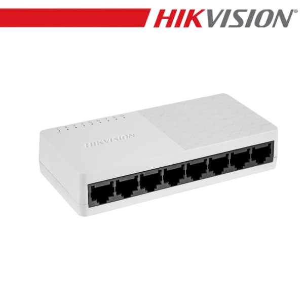 Hikvision Switch Non‑Gestito Gigabit 8 Porte Plastica - DS‑3E0508D‑O