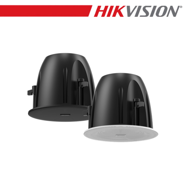 Hikvision Altoparlante Analogico da Soffitto 30W Nero - DS-QAZ0630G1-BK