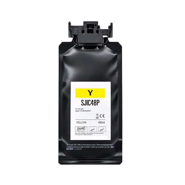 480ml Pigment Com Yellow Epson ColorWorks CW-C8000e #C13T55P440
